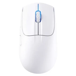 Bežični gaming miš Attack Shark X5 TriMode/Superlight/LongBattery/RGB Click/Ergonomic/White