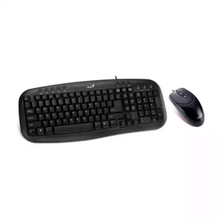 Tastatura + miš Genius KM-200 YU USB black