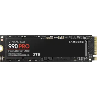 SSD M.2 NVME 2TB Samsung 990 Pro  MZ-V9P2T0BW 7450MBs/6900MBs