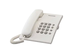 Stoni telefon Panasonic KX-TS500FXW Beli