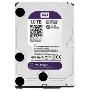 Hard disk 1TB SATA3 Western Digital Caviar 64MB WD10PURZ  Purple