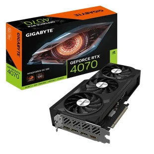 Grafička karta Gigabyte GeForce RTX 4070 GV-N4070WF3OC-12GD 12GB  192bit  3xDP/HDMI