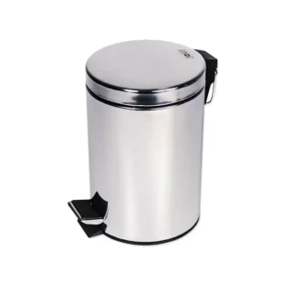 Kanta za otpatke sa pedalom INOX 12 lit (visina 350mm, prečnik 250mm)