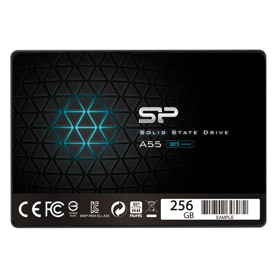 Silicon Power Ace - A55 256GB SSD SATAIII (3D NAND) 3D NAND, SLC Cache, 7mm 2.5'' Blue - Max 550/450 MB/s - Full Capacity Slika 1