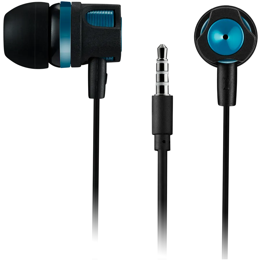 CANYON headphones EP-3 Mic 1.2m Green Slika 2