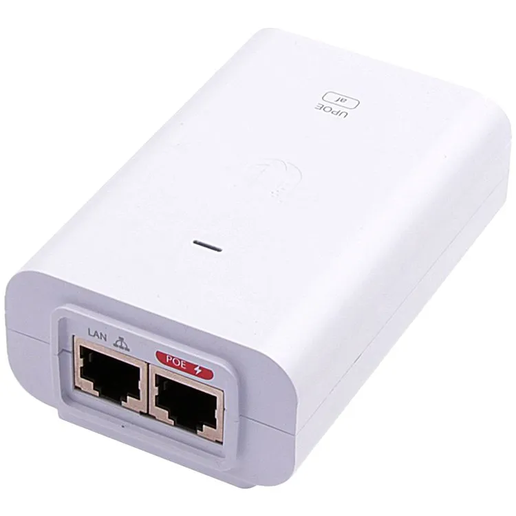 U-POE-AF is designed to power 802.3af PoE devices. U-POE-AF delivers up to 15W of PoE that can be used to power U6-Lite-EU and other 802.3af devices, while also protecting against electrical surges (ESD) Slika 1