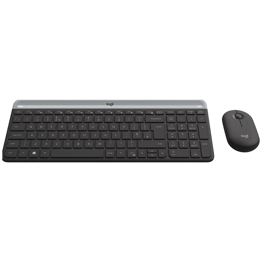 LOGITECH MK470 Slim Wireless Combo - GRAPHITE - HRV-SLV-SRB Slika 1