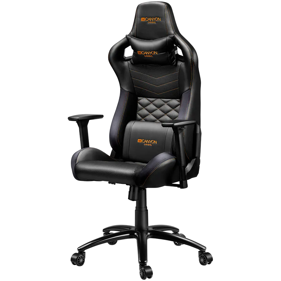 CANYON gaming chair Nightfall GС-70 Black Slika 2