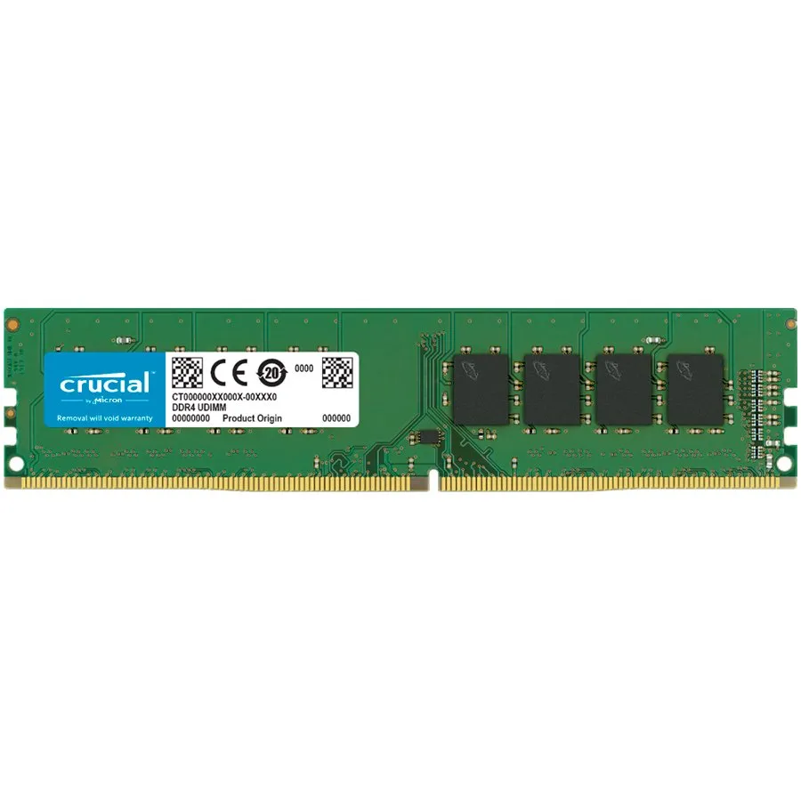 Crucial 8GB DDR4-3200 UDIMM CL22 (8Gbit/16Gbit), EAN: 649528903549- Slika 1