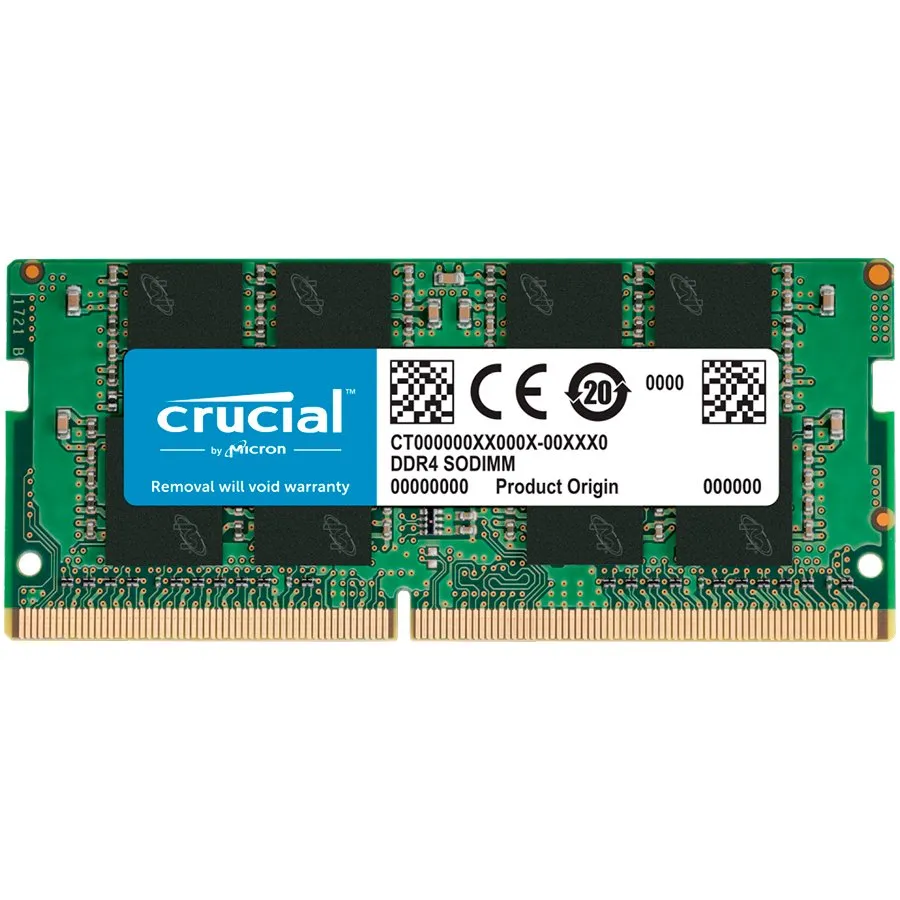 Crucial 16GB DDR4-3200 SODIMM CL22 (8Gbit/16Gbit), EAN: 649528903600 - Image 1