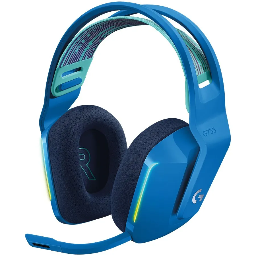 LOGITECH G733 LIGHTSPEED Wireless RGB Gaming Headset - BLUE Slika 1