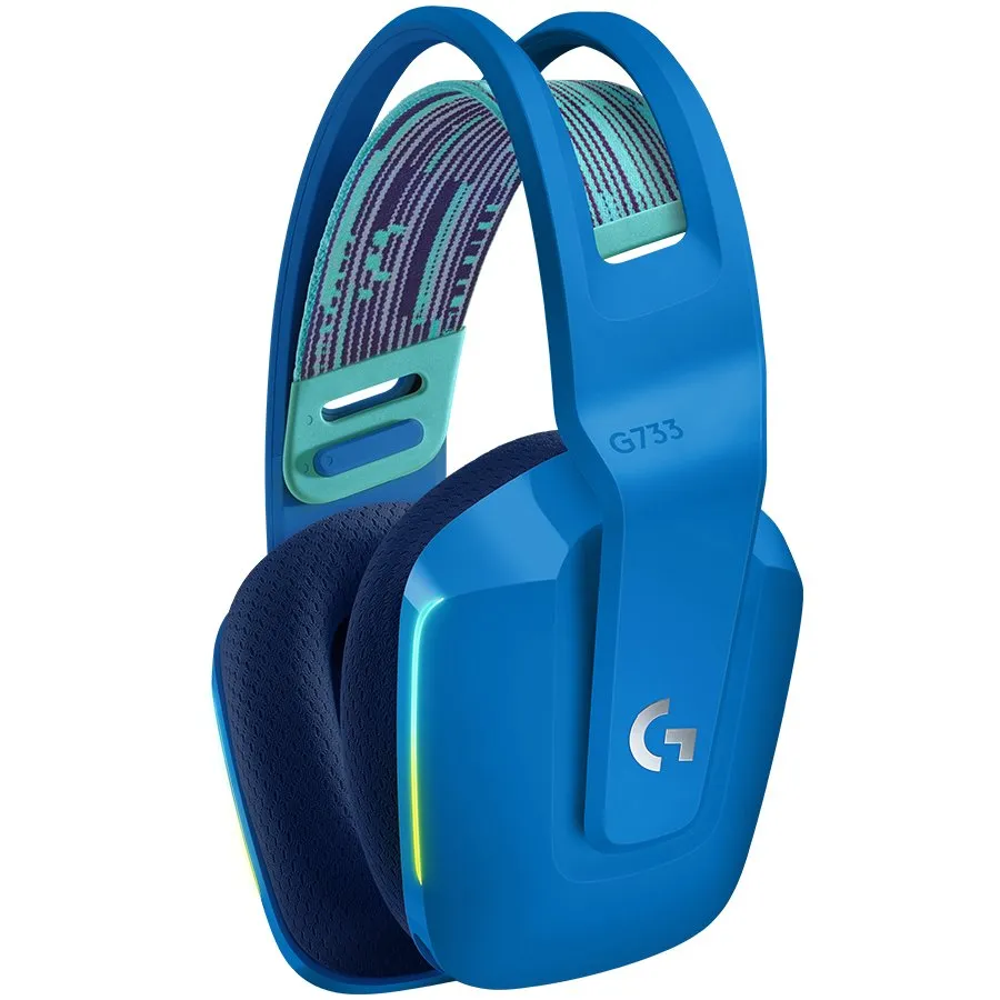 LOGITECH G733 LIGHTSPEED Wireless RGB Gaming Headset - BLUE Slika 2