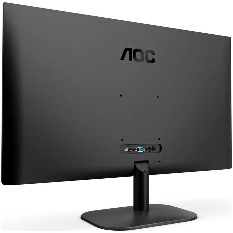 AOC Monitor 24B2XH 23.8” IPS, 16:9, 1920x1080, 75Hz, 4ms, 250 cd/m2, 1000:1, VGA, HDMI, VESA, Black, VESA 3y Slika 4