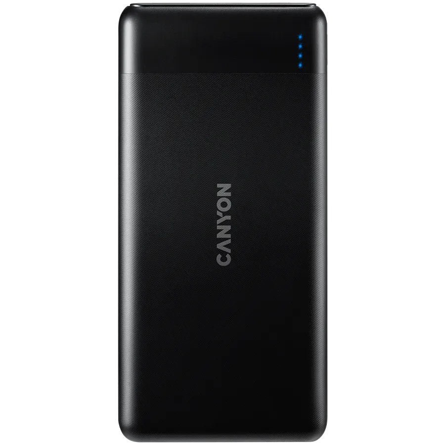 CANYON power bank PB-107 10000 mAh PD QC 3.0 18W Black Slika 1