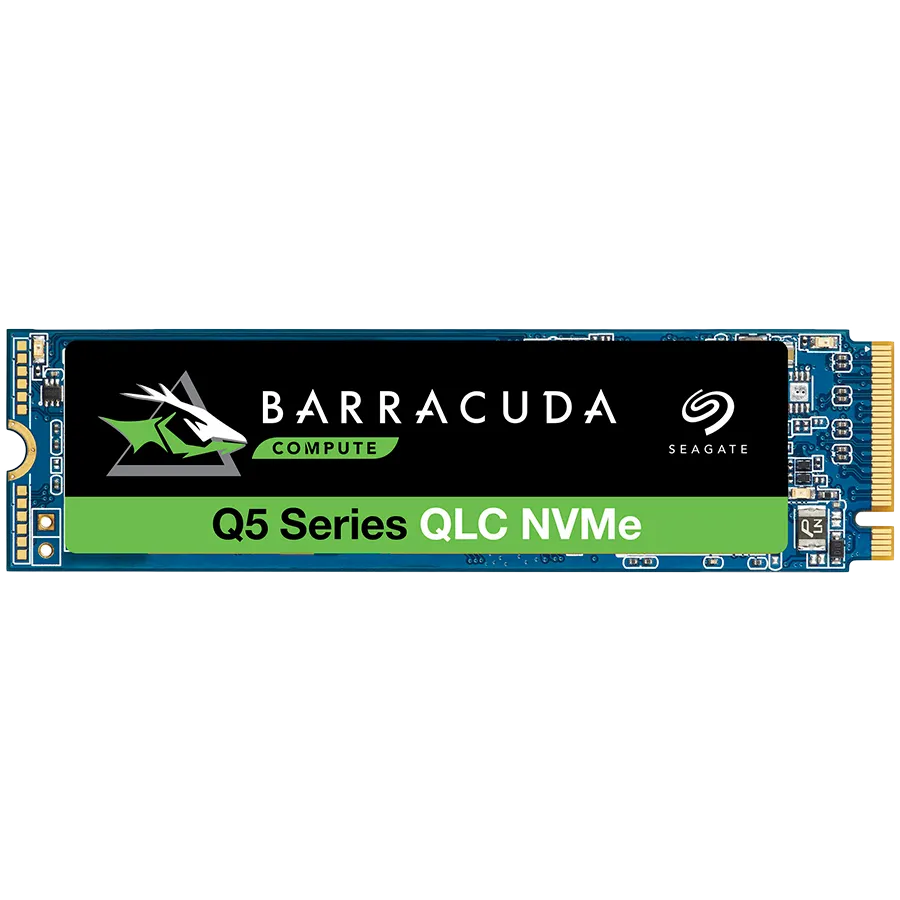 Seagate BarraCuda Q5, 1TB SSD, M.2 2280-S2 PCIe 3.0 NVMe, Read/Write: 2,400 / 1,700 MB/s Slika 1