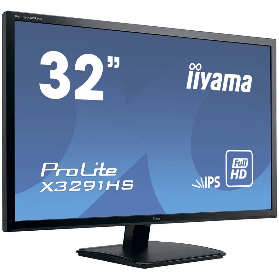 32" IPS-panel, 1920x1080, 5ms, 250cd/m², HDMI,  DVI, VGA, Speakers Slika 2