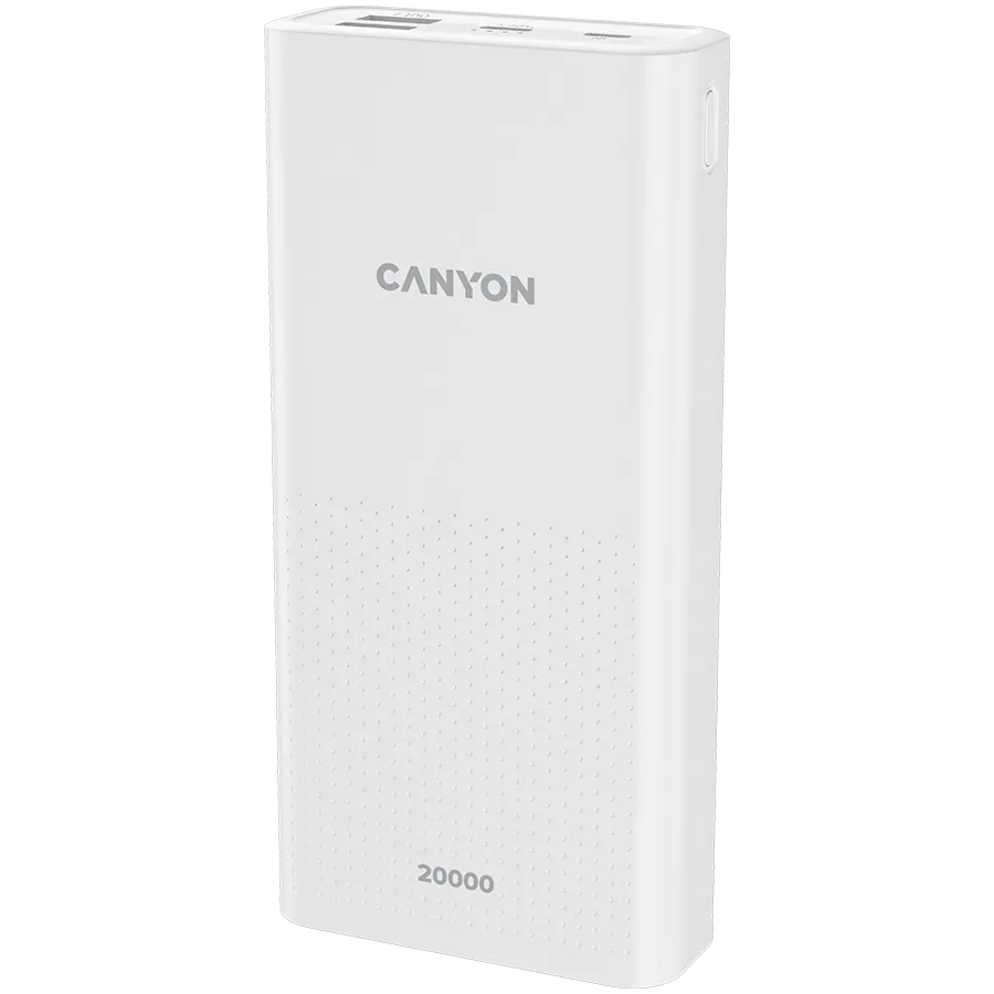 CANYON power bank PB-2001 20000 mAh White Slika 2