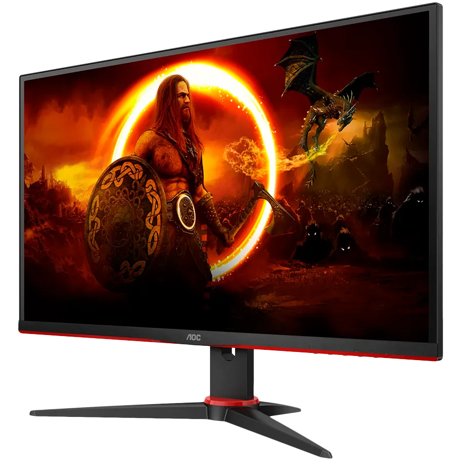 AOC Monitor LED 27G2SAE/BK 27" VA 1920x1080 at 165HZ 3000:1, 1ms, Freesync Premium, VGA, HDMI, DP, 3y Slika 2