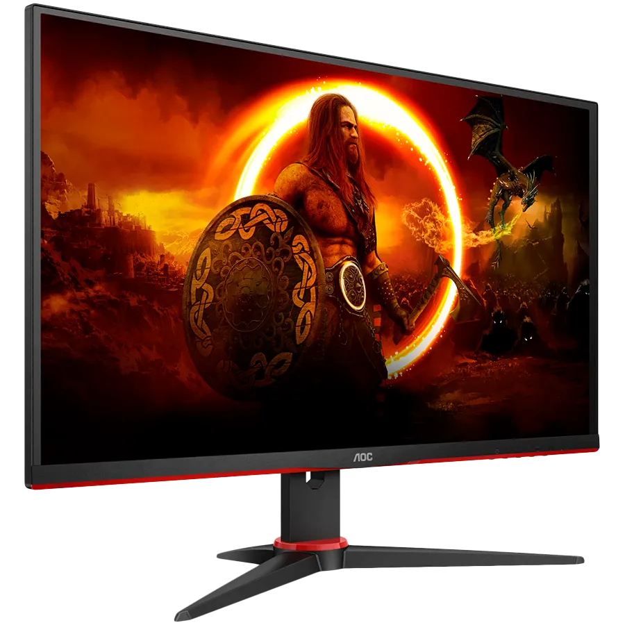 AOC Monitor LED 27G2SAE/BK 27" VA 1920x1080 at 165HZ 3000:1, 1ms, Freesync Premium, VGA, HDMI, DP, 3y Slika 3