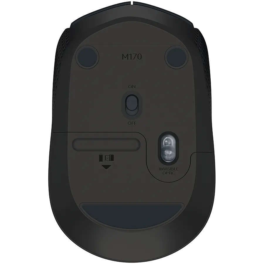 LOGITECH B170 Wireless Mouse - BLACK - B2B Slika 5
