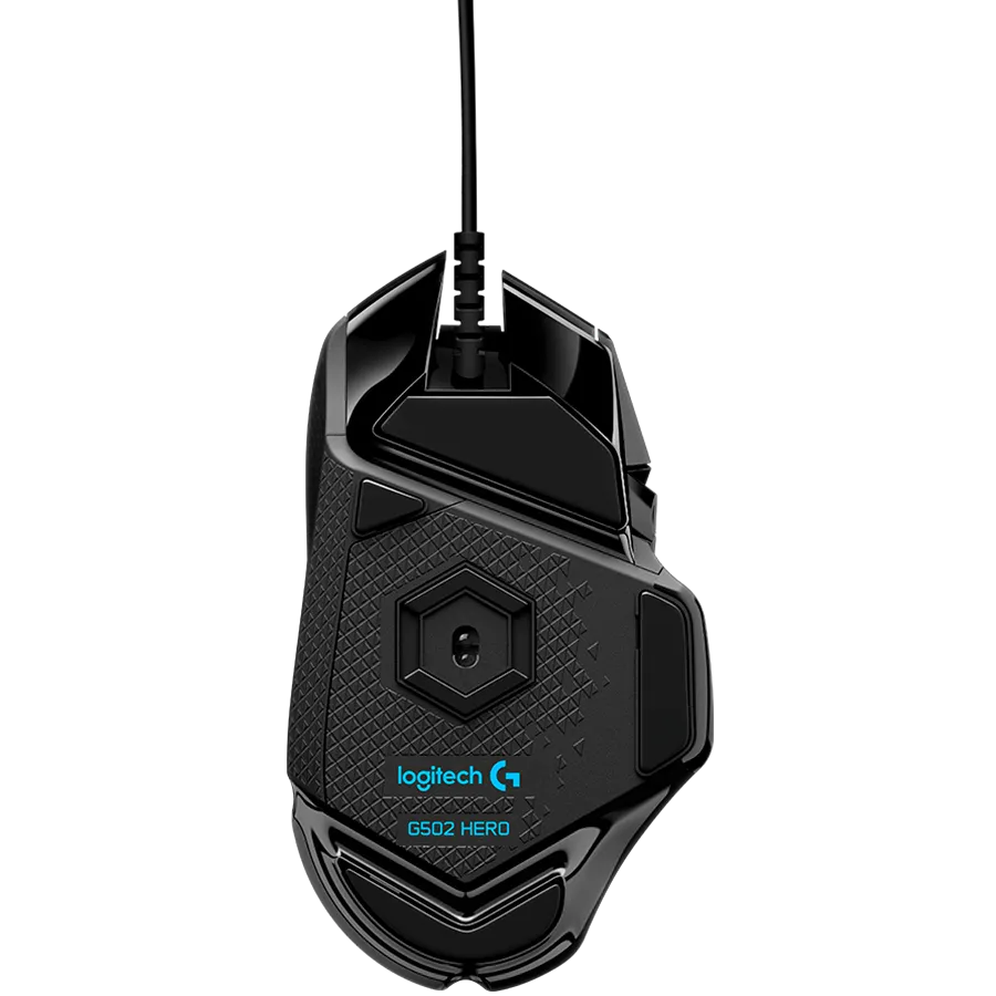 LOGITECH G502 Corded Gaming Mouse - HERO - BLACK - USB - EER2 Slika 5