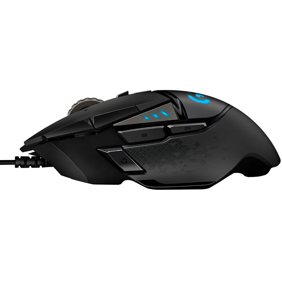 LOGITECH G502 Corded Gaming Mouse - HERO - BLACK - USB - EER2 Slika 6