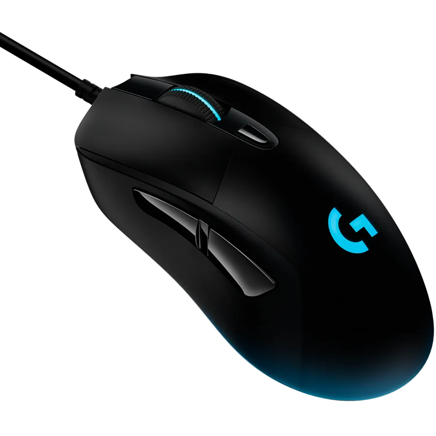 LOGITECH G403 HERO LIGHTSYNC Corded Gaming Mouse - BLACK - USB - EER2 Slika 2
