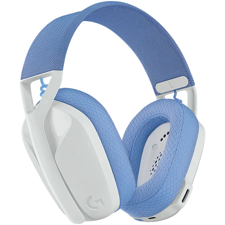 LOGITECH G435 LIGHTSPEED Wireless Gaming Headset - WHITE Slika 5