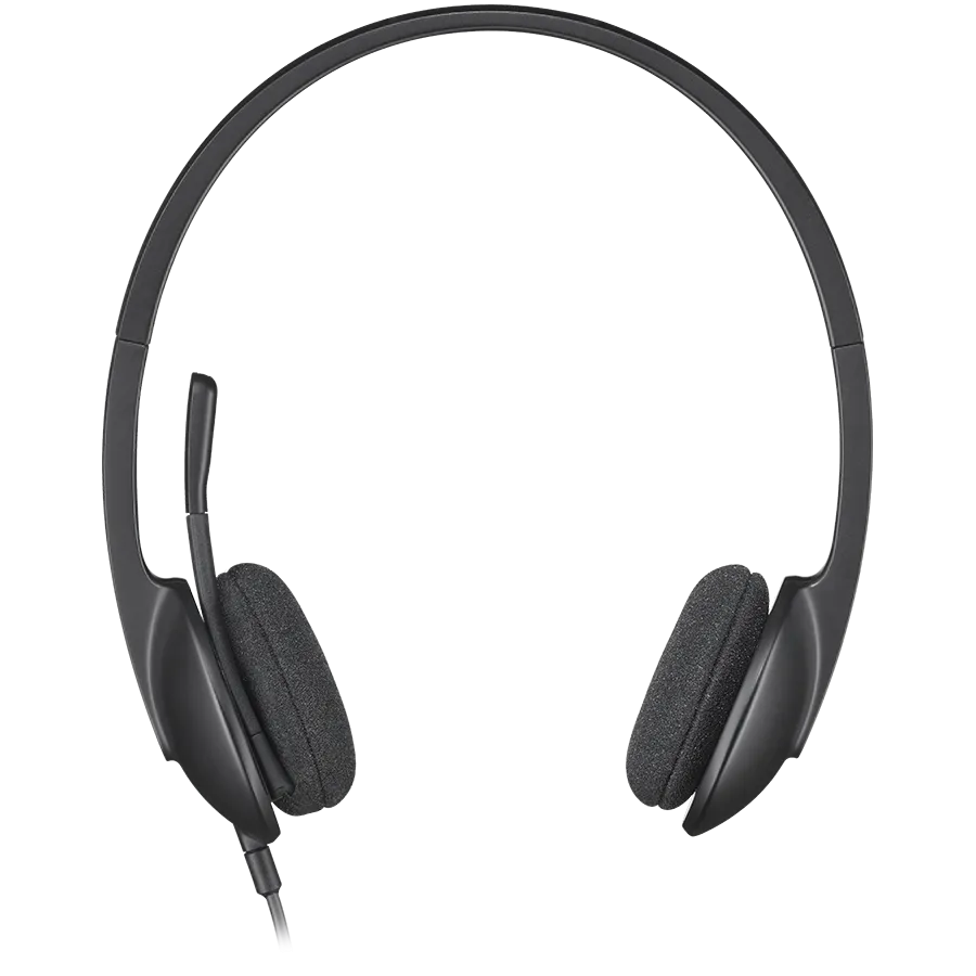 LOGITECH H340 Corded Headset - BLACK - USB Slika 2