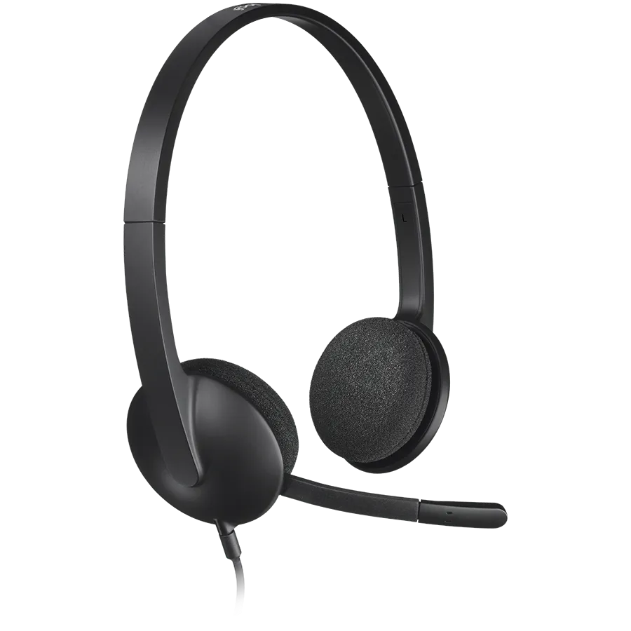 LOGITECH H340 Corded Headset - BLACK - USB Slika 3