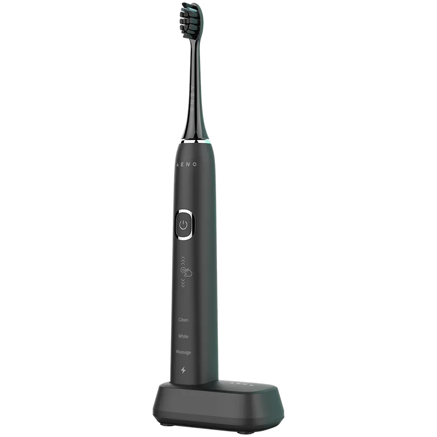 AENO Sonic Electric Toothbrush, DB4: Black, 9 scenarios, with 3D touch, wireless charging, 46000rpm, 40 days without charging, IPX7- Slika 1