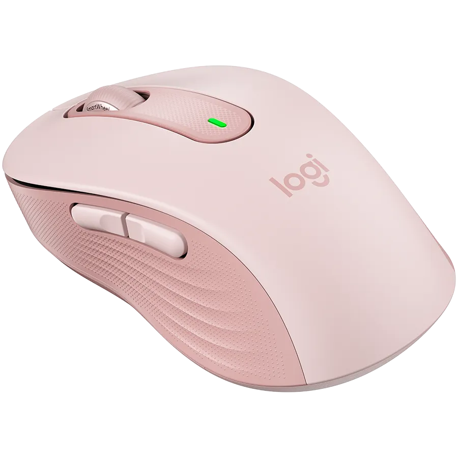 LOGITECH M650 Signature Bluetooth Mouse - ROSE Slika 3