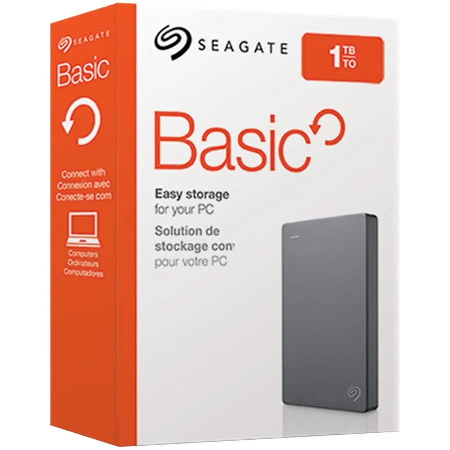 SEAGATE HDD External Basic (2.5'/1TB/USB 3.0) Slika 1