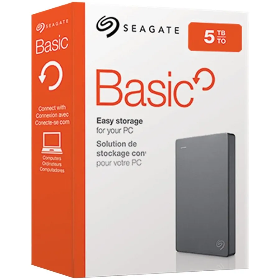 SEAGATE HDD External Basic (2.5'/5TB/USB 3.0) Slika 1