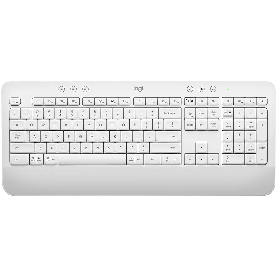LOGITECH K650 SIGNATURE Bluetooth keyboard - OFF WHITE - US INT'L Slika 1