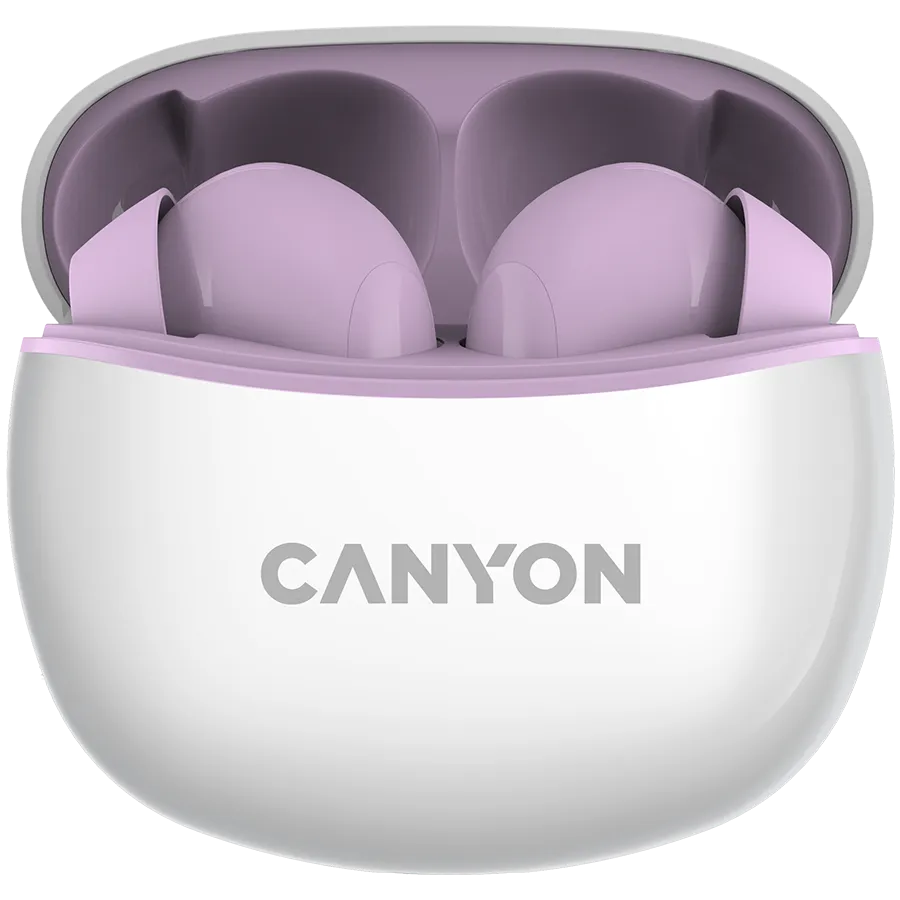 CANYON headset TWS-5 Purple Slika 1