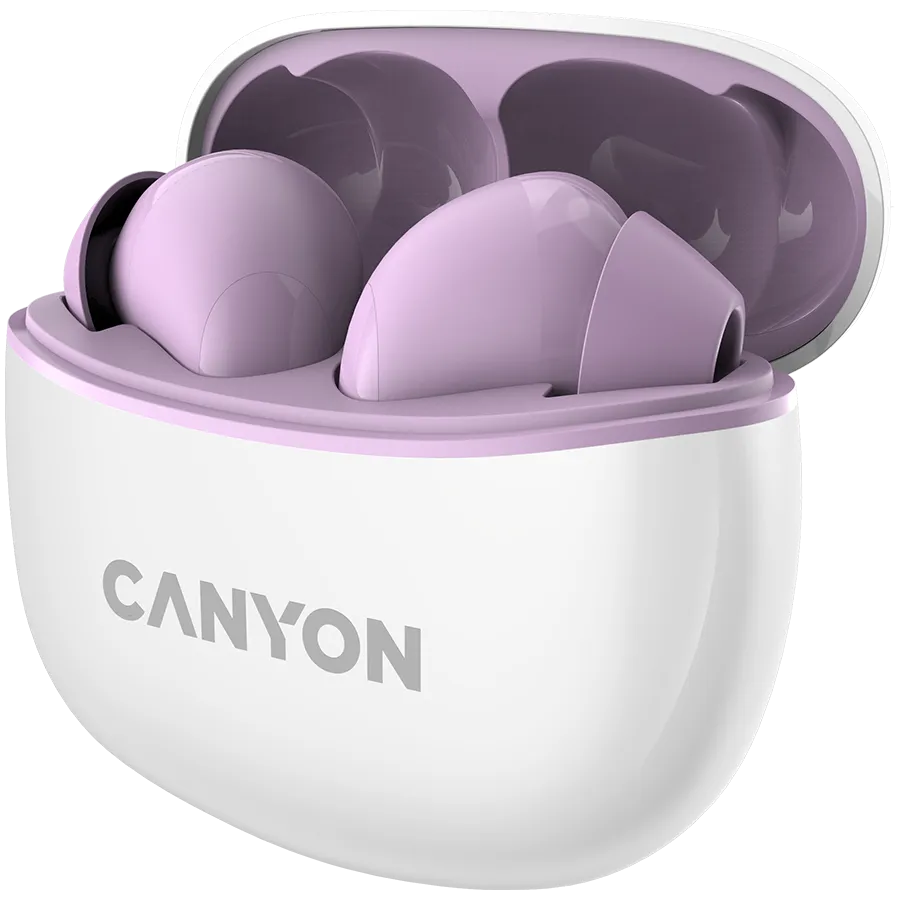 CANYON headset TWS-5 Purple Slika 3