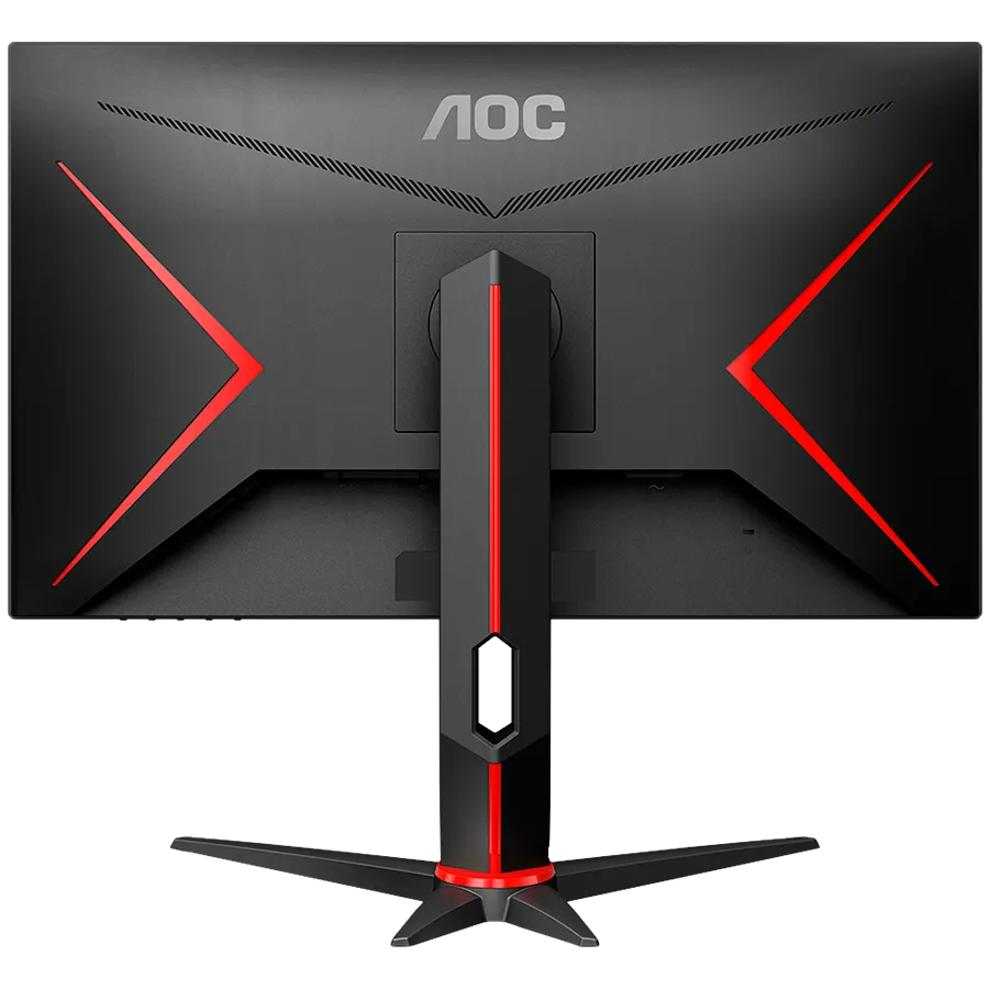 AOC Monitor LED 27G2SPU/BK Gaming 165Hz (27” 1920x1080, IPS, Freesync Premium, 1ms, 6 game modes, 2xHDMI, 1 x VGA, 1xDP, USB-Hub, Speakers, Full ERGO) Black-Red, 3y Slika 4