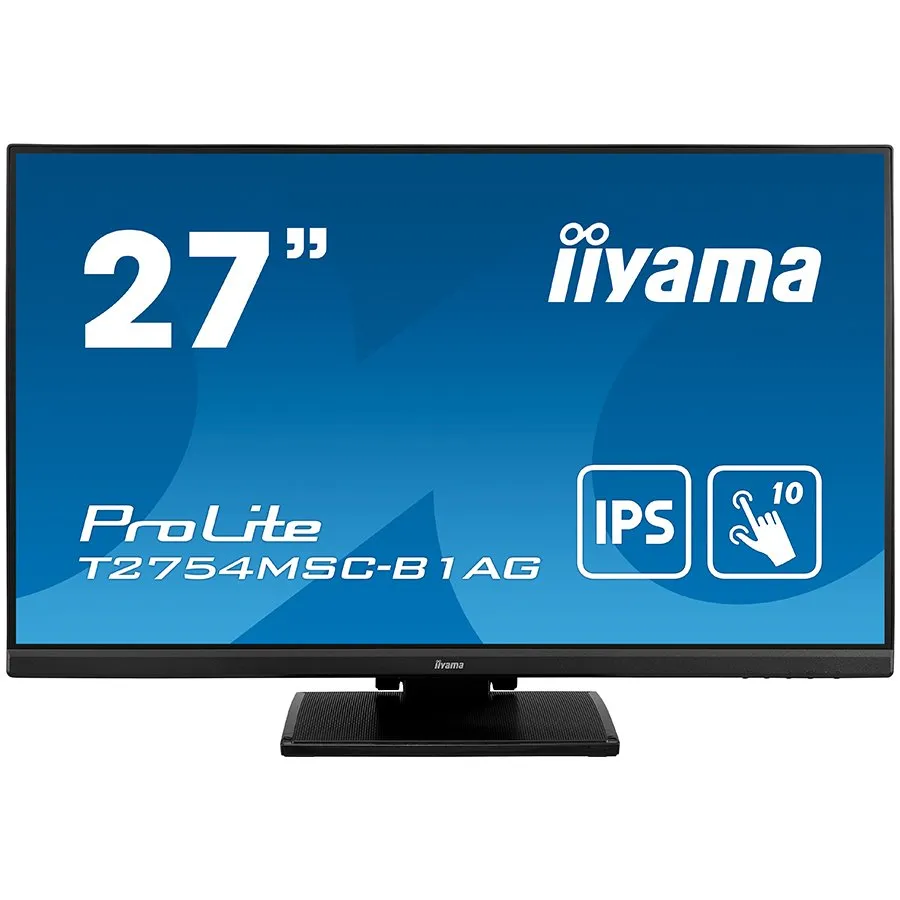 IIYAMA Multiboard T2754MSC-B1AG 27" PCAP 10P Touch, Anti Glare coating, 1920x1080, IPS-panel, Slim Bezel, Speakers, VGA, HDMI, Double Hinge stand, 300cd/m², USB (1x 3.0), 5ms, USB Touch Interface EAN:4948570118632 Slika 1