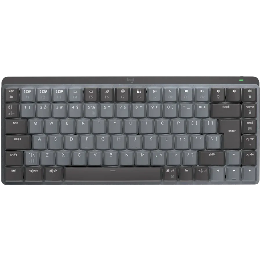 LOGITECH MX Mechanical Mini Bluetooth Illuminated Keyboard  - GRAPHITE - US INT'L - LINEAR Slika 1