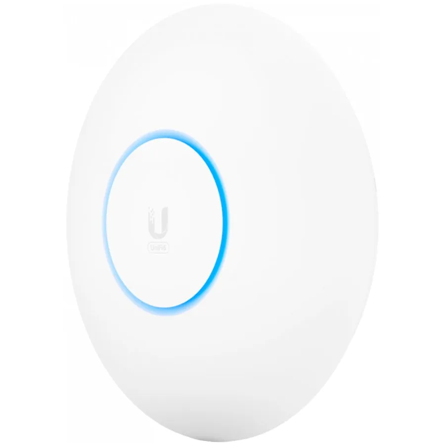Ubiquiti Powerful, ceiling-mounted WiFi 6E access point designed to provide seamless, multi-band coverage within high-density client environments Slika 1