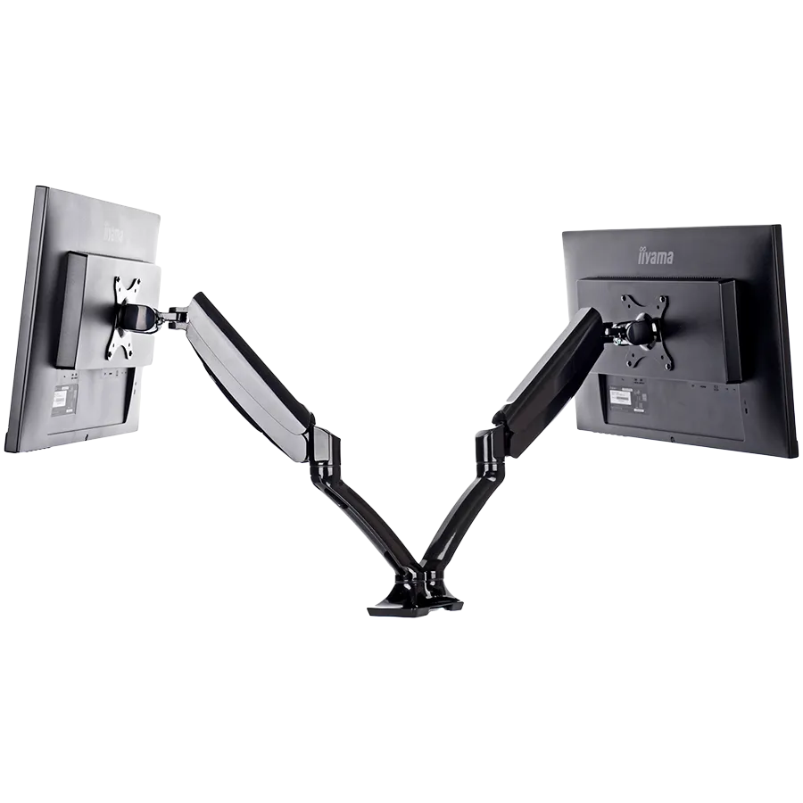 Iiyama DS3002C-B1 - Mounting kitfor 2 monitors (adjustable arm) black screen size: 10"-27" desk-mountable Slika 4