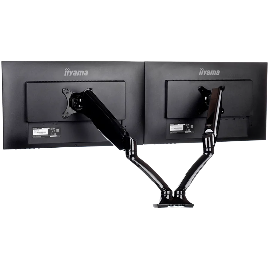 Iiyama DS3002C-B1 - Mounting kitfor 2 monitors (adjustable arm) black screen size: 10"-27" desk-mountable Slika 5