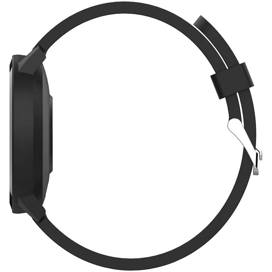 CANYON Lollypop SW-63, Smart watch, 1.3inches IPS full touch screen, Round watch, IP68 waterproof, multi-sport mode, BT5.0, compatibility with iOS and android, black, Host: 25.2*42.5*10.7mm, Strap: 20*250mm, 45g Slika 4