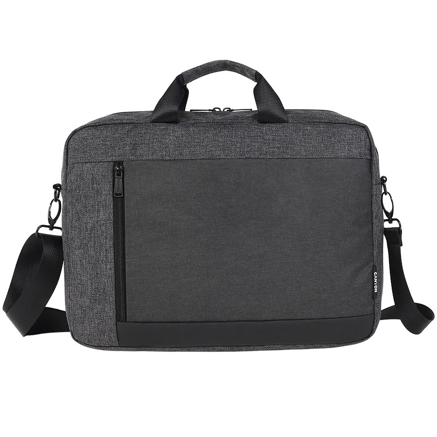 CANYON B-5, Laptop bag for 15.6 inch410MM x300MM x 70MMDark GreyExterior materials: 100% PolyesterInner materials:100% Polyester Slika 1