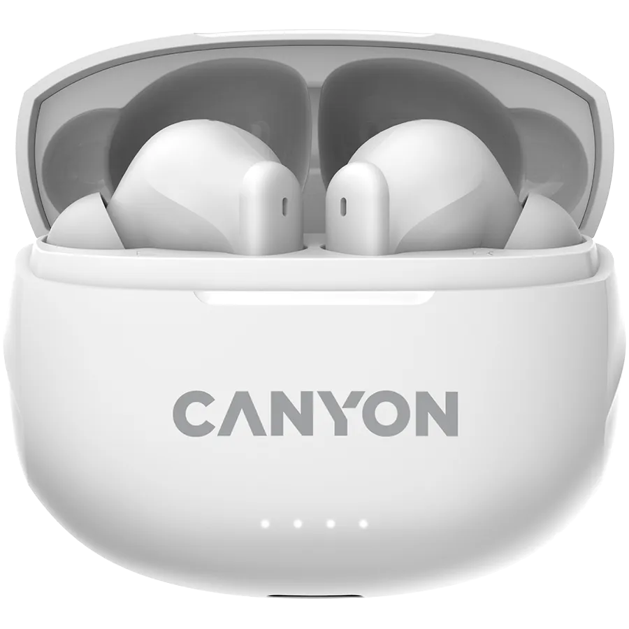 CANYON headset TWS-8  ENC White Slika 1