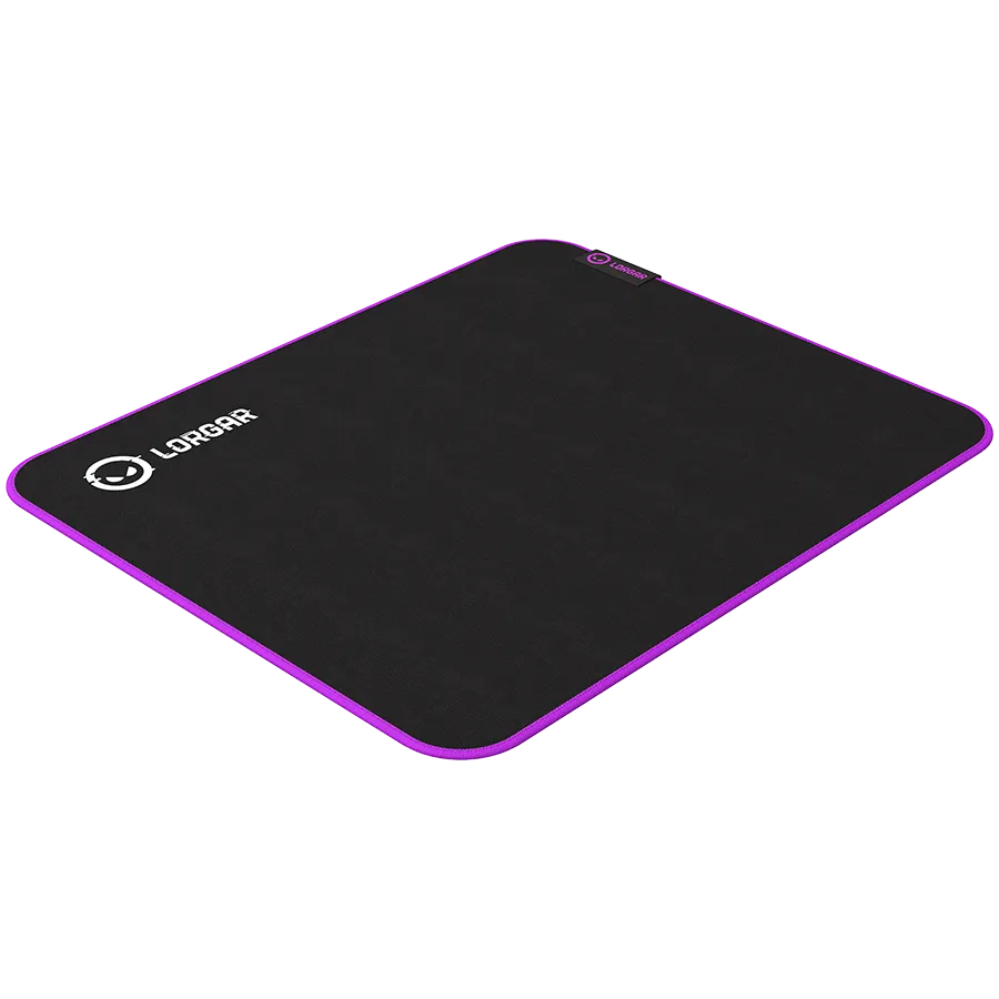 Lorgar Main 313, Gaming mouse pad, High-speed surface, Purple anti-slip rubber base, size: 360mm x 300mm x 3mm, weight 0.195kg Slika 3
