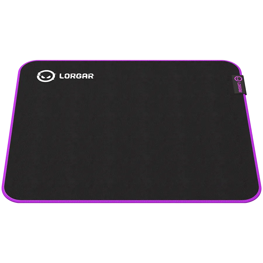 Lorgar Main 313, Gaming mouse pad, High-speed surface, Purple anti-slip rubber base, size: 360mm x 300mm x 3mm, weight 0.195kg Slika 4