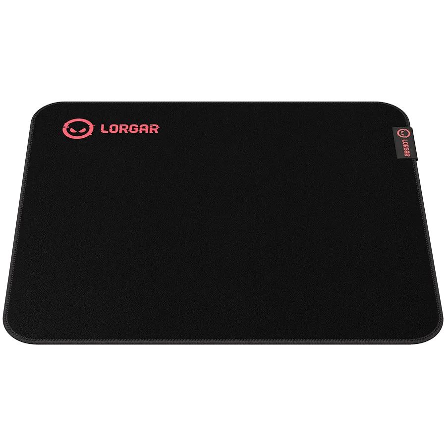 Lorgar Main 323, Gaming mouse pad, Precise control surface, Red anti-slip rubber base, size: 360mm x 300mm x 3mm, weight 0.21kg Slika 4