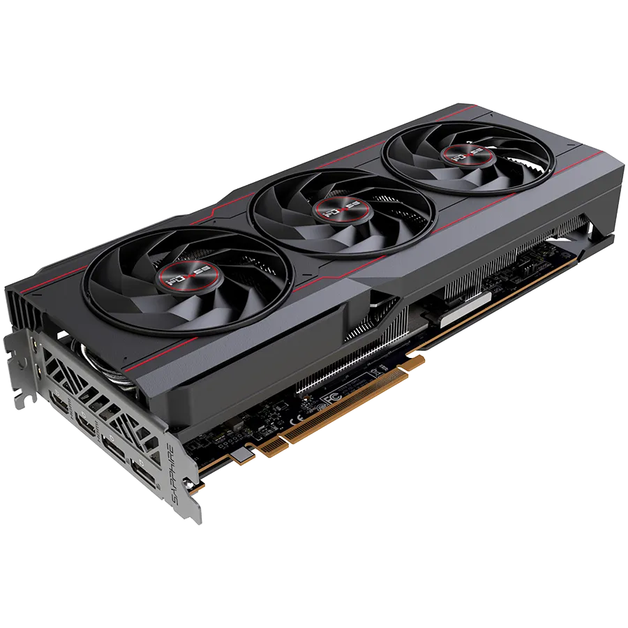 SAPPHIRE AMD RADEON RX 7900XT GAMING OC Pulse 20GB GDDR6 320bit, 2450MHz / 20Gbps, 3x DP, 1x HDMI, 3 fan, 2.7 slots Slika 2